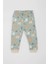 Erkek Bebek Pijama Takımı Safari Baskılı Uzun Kollu Üst Beli Lastikli Uzun Alt E0760A525SP 8