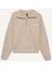 Regular Fit Yarım Fermuarlı Baskılı Sweatshirt E1850AX24WN 18