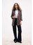 Regular Fit Leopar Desenli Blazer Ceket E1483AX24AU 12