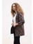 Regular Fit Leopar Desenli Blazer Ceket E1483AX24AU 14