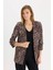 Regular Fit Leopar Desenli Blazer Ceket E1483AX24AU 15