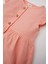Kız Bebek Basic Düz Kısa Kollu Flamlı Poplin Yazlık Elbise Z7402A225SM 8