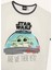 Kız Çocuk Star Wars-Mandalorian Relax Fit Bisiklet Yaka Ribana Kısa Kollu Tişört E0478A825SP 19