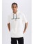 Fit NBA Milwaukee Bucks Oversize Geniş Kalıp Kapüşonlu Sırt Baskılı Kısa Kollu Tişört D6689AX25SP 12