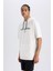 Fit NBA Milwaukee Bucks Oversize Geniş Kalıp Kapüşonlu Sırt Baskılı Kısa Kollu Tişört D6689AX25SP 13