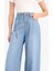 Wide Leg Yüksek Bel Geniş Paça Uzun Yumuşak Jean Pantolon E1679AX25SM 13