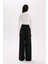 Wide Leg Kışlık Pantolon Uzun Boy Cepli Yüksek Bel Geniş Bol Paça E2799AX24WN 12