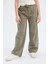Kız Çocuk Wide Leg Geniş Bol Paça Pamuklu Pantolon D7609A825SM 13