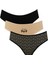 Desenli 3'lü Paketli Slip Külot-Fall in Love E2478AX24WN 7