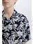 Erkek Çocuk Oversize Geniş Kalıp Polo Yaka Desenli Kısa Kollu Gömlek E2969A825SM 14