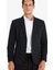Slim Fit Dar Kesim Astarlı Düğmeli Blazer Ceket N0503AZ25SP 14