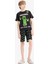 Erkek Çocuk Minecraft Pijama Takımı Kısa Kollu Üst Beli Lastikli Şort E0335A825SM 10