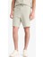 Regular Fit Dokulu Beli Bağcıklı Şort E2588AX25SM 12