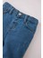 Erkek Bebek Beli Lastikli Düz Paça Jean Pantolon A4099A525SP 8
