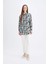 Relax Fit Desenli Uzun Kollu Gömlek Tunik E2834AX25SP 14