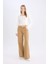 Coool Gabardin Pantolon Wide Leg Yüksek Bel Geniş Bol Paça E1794AX24WN 14