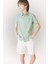 Erkek Çocuk Cepli Basic Düz Gabardin Şort C2955A825SM 8