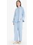 Harem Keten Karışımlı Geniş Paça Pantolon D9732AX25SM 8