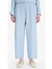 Harem Keten Karışımlı Geniş Paça Pantolon D9732AX25SM 12
