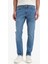 Carlo Skinny Fit Ekstra Dar Kalıp Normal Bel Ekstra Dar Paça Jean Pantolon E2743AX25SP 11