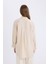 Relax Fit Hakim Yaka Basic Düz Uzun Kollu Tesettür Gömlek Tunik E1757AX25SP 10