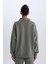 Fit Oversize Geniş Kalıp Dik Yaka Sporcu Sweatshirt D3796AX24WN 17