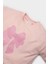 Kız Bebek 2'li Takım Fiyonk Baskılı Sweatshirt Beli Lastikli Eşofman Altı E2866A525SP 10