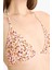 Regular Fit Çiçekli Bürümcük Üçgen Bikini Üstü-Fall in Love E2576AX25SM 12
