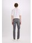 Carlo Skinny Fit Ekstra Dar Kalıp Normal Bel Ekstra Dar Paça Jean Pantolon E2740AX25SP 14