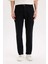 Diago Comfort Fit Rahat Kalıp Yüksek Bel Geniş Paça Siyah Jean Pantolon E3323AX25SP 11