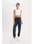 Fit Standart Fit Sporcu Jogger İnce Eşofman Altı Beli Bağcıklı Cepli Baskılı D7138AX25SP 11