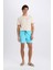 File Astarlı Kısa Boy Deniz Şortu N0131AZ25HS 8