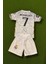 Nostaljik Real Madrid Baskılı Ronaldo CR7 Çocuk Forması 1