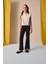 Kız Çocuk Flare Fit Yırtmaçlı Pantolon B6893A825SM 11