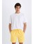 Regular Fit Kısa Boy Yumuşak Tuşeli Deniz Şortu E0993AX25HS 9