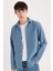 Regular Fit Çizgili Pamuklu Uzun Kollu Gömlek E1944AX24AU 10