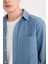 Regular Fit Çizgili Pamuklu Uzun Kollu Gömlek E1944AX24AU 14