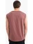 %100 Pamuk Boxy Fit Bisiklet Yaka Basic Düz Atlet C7205AX25SM 13