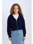 Regular Fit Kapüşonlu Fermuarlı Triko Hırka E2269AXNS 9