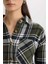 Kareli Flanel Uzun Kollu Oduncu Gömlek R3725AZ24WN 15
