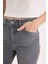 Comfort Straight Yüksek Bel Bilek Boy Jean Yıkamalı Pantolon E3413AXNS 13