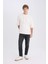 Slim Tapered Fit Dar Kalıp Normal Bel Daralan Paça Jean Pantolon D8748AX25SP 8