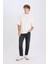 Slim Tapered Fit Dar Kalıp Normal Bel Daralan Paça Jean Pantolon D8748AX25SP 10