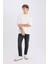 Slim Tapered Fit Dar Kalıp Normal Bel Daralan Paça Jean Pantolon D8748AX25SP 11