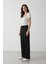 Wide Leg Kumaş Pantolon Normal Bel Geniş Cepli Pensli Bol Paça E2470AX24WN 11