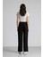 Wide Leg Kumaş Pantolon Normal Bel Geniş Cepli Pensli Bol Paça E2470AX24WN 15