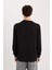 Regular Fit Bisiklet Yaka Baskılı Sweatshirt E3205AX24WN 12