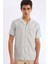 Modern Fit Yazlık Polo Yaka Basic Düz Kısa Kollu Gömlek V8406AZ25SM 8