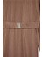 Regular Fit Pilise Uzun Kollu Maxi Tesettür Elbise E1952AX25SP 15