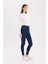 Jegging Yüksek Bel Bilek Boy Dar Paça Basic Düz Jean Pantolon B7498AX25SP 11